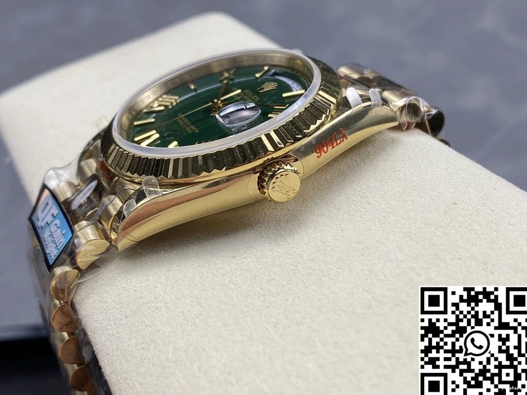 Green Day M228238-0061 Factory v5 Rolex Dial Date Steel QF Tungsten 0706